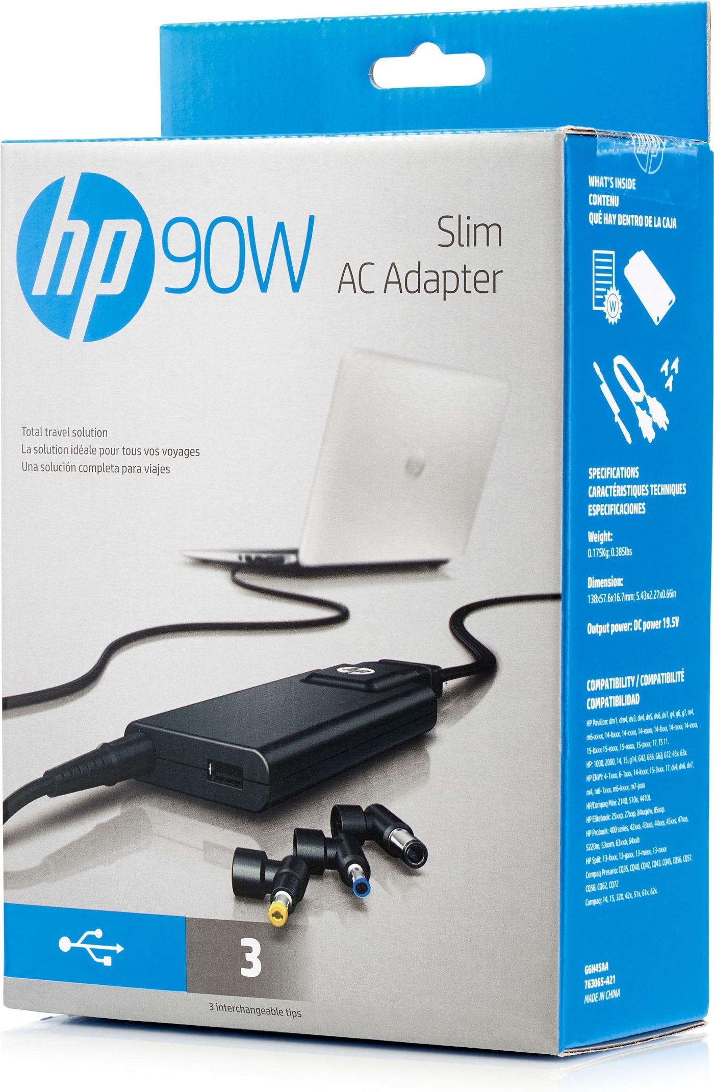 Chargeur Ordinateur Portable HP H6Y83AA#ABB
