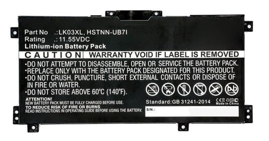 Batterie Ordinateur Portable HP L08855-856