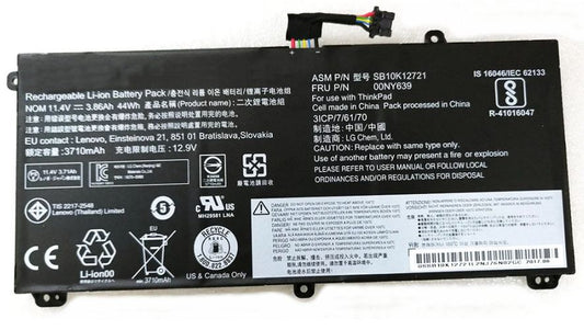 Batterie Ordinateur Portable Lenovo 00NY639